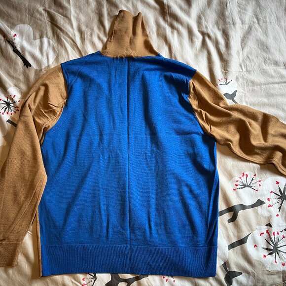JW Anderson for Uniqlo wool turtleneck colourblock sweater size XL - Picture 2 of 8